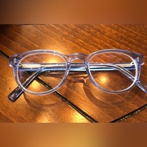 Warby Parker Blue Percy Glasses